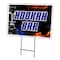 Signmission Hookah Bar Yard Sign & Stake outdoor plastic coroplast window, C-2436 Hookah Bar C-2436 Hookah Bar - alternate 1